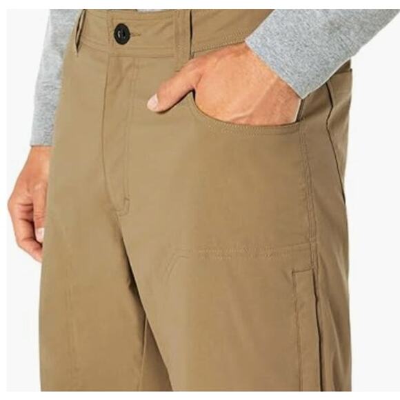 Orvis Fleece Lined Stretch Fabric Pants Men Size 40W x 32L Zipper Durable New - Picture 3 of 12
